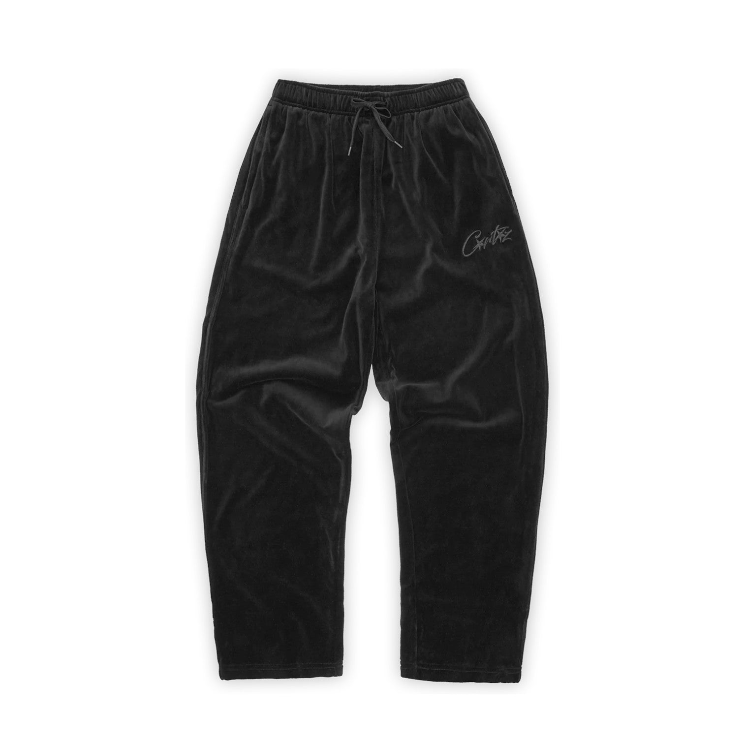 Men's VVS Velour Bottoms Triple Black