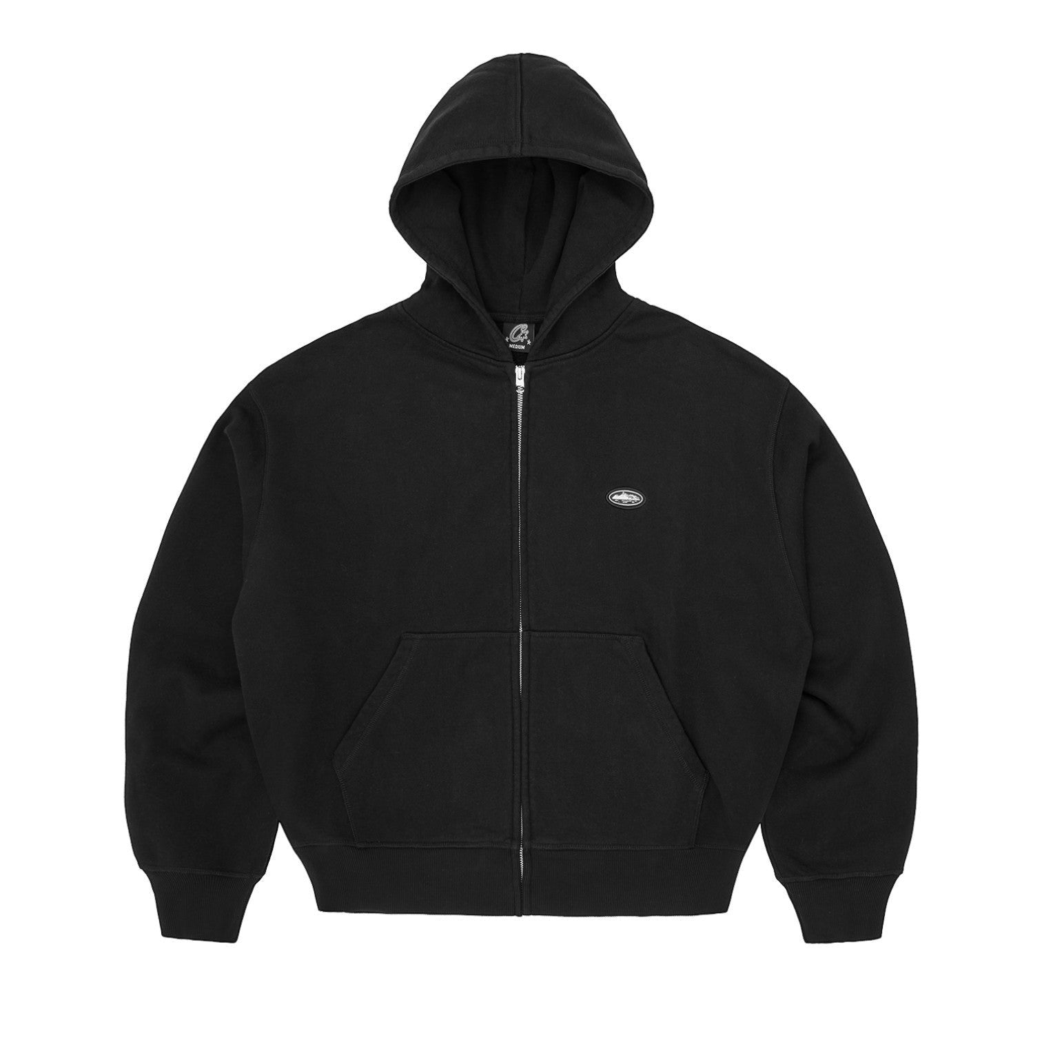 Men's Mini Island Zip Hoodie Black