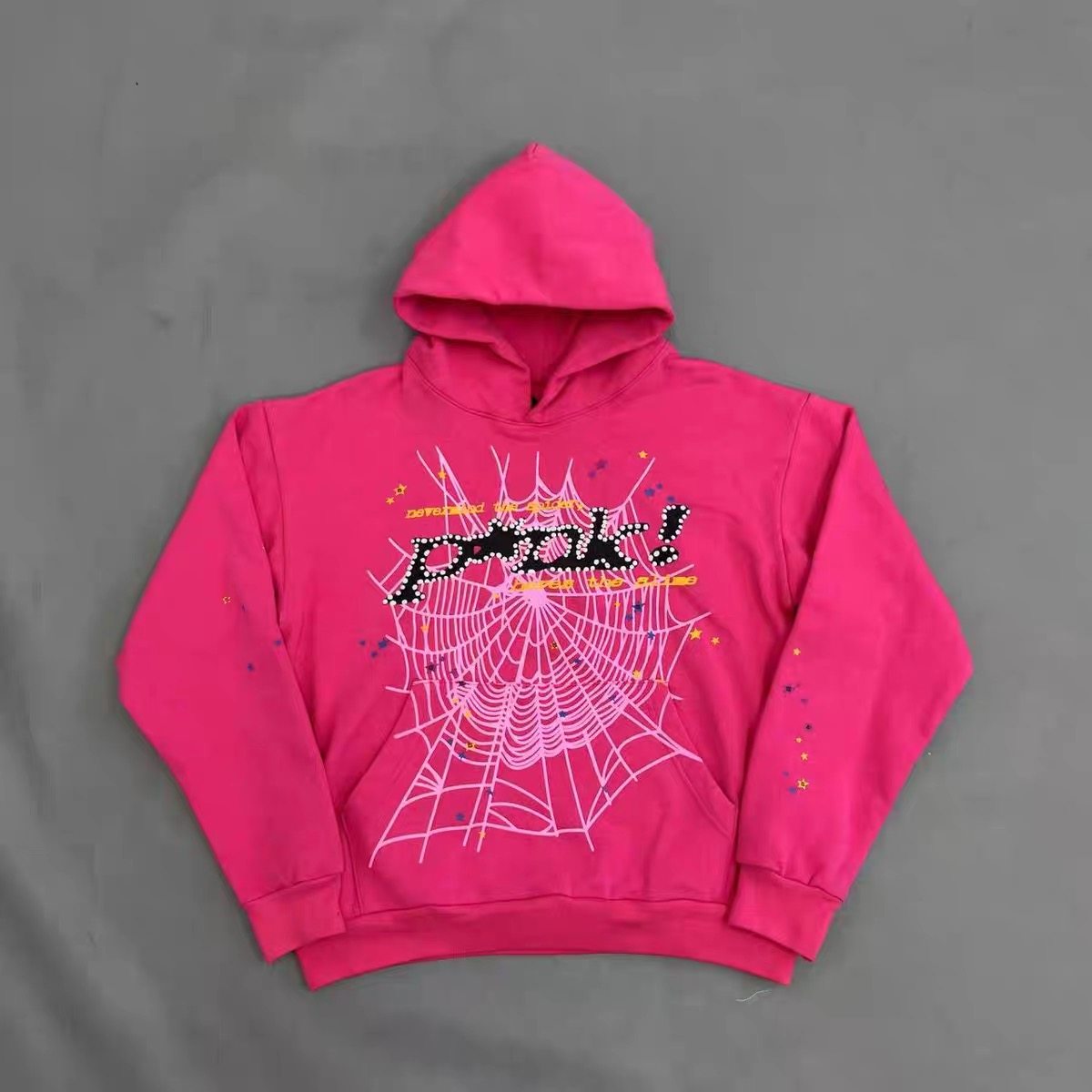 Hoodie555卫衣 蜘蛛帽衫Young Thug同款
