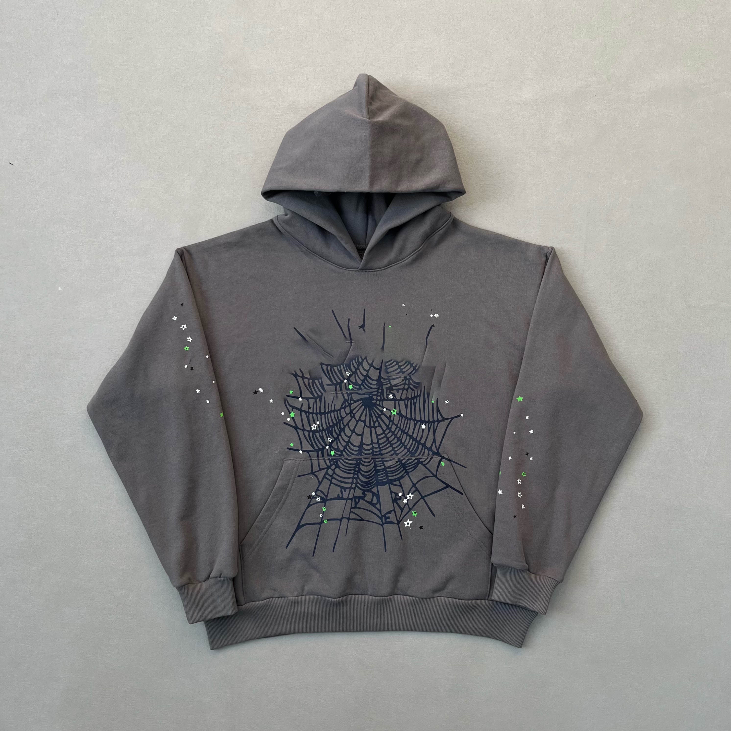 ANGELKING 23款 Hoodie555卫衣 蜘蛛帽衫Young Thug同款卫裤裤子