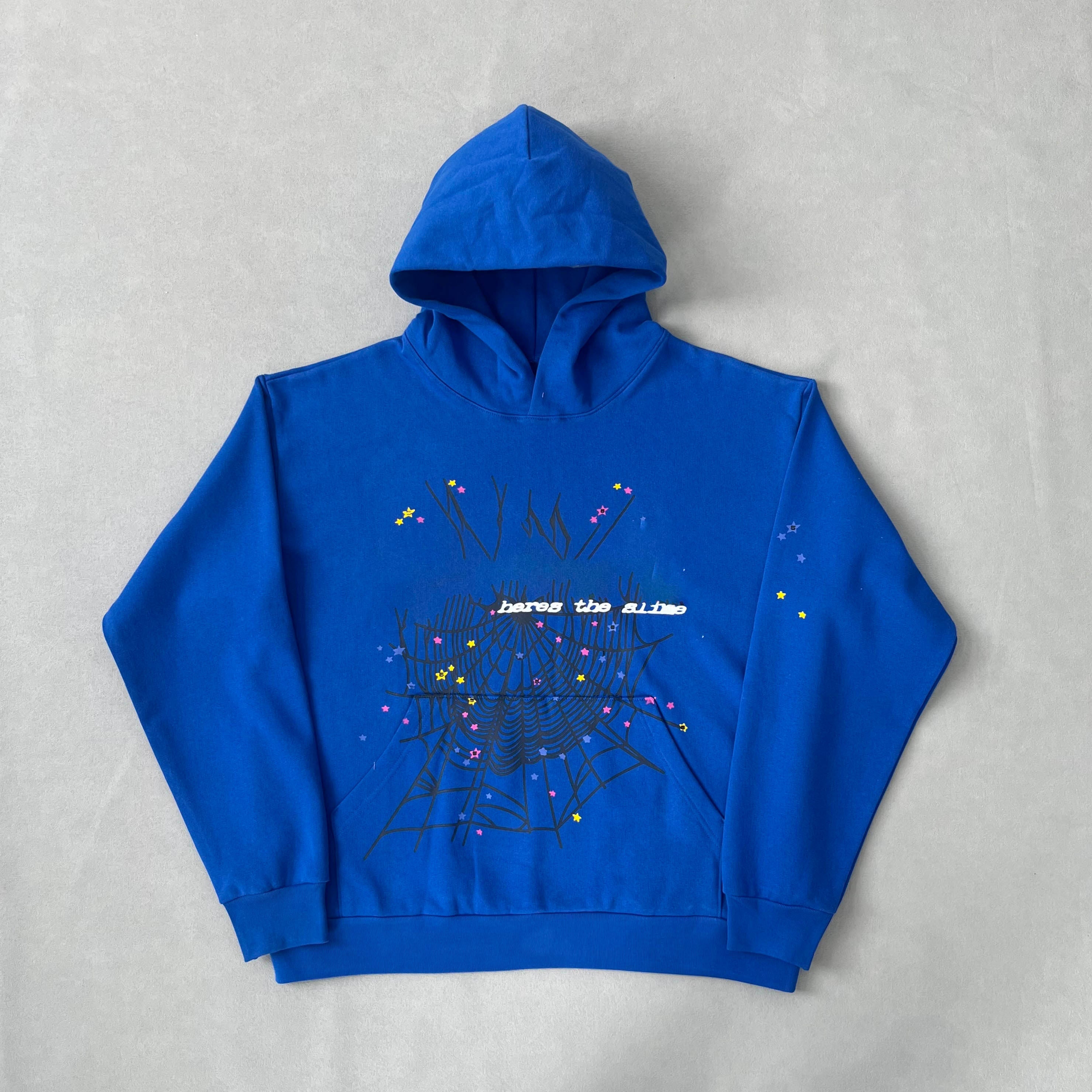 ANGELKING 23款 Hoodie555卫衣 蜘蛛帽衫Young Thug同款卫裤裤子