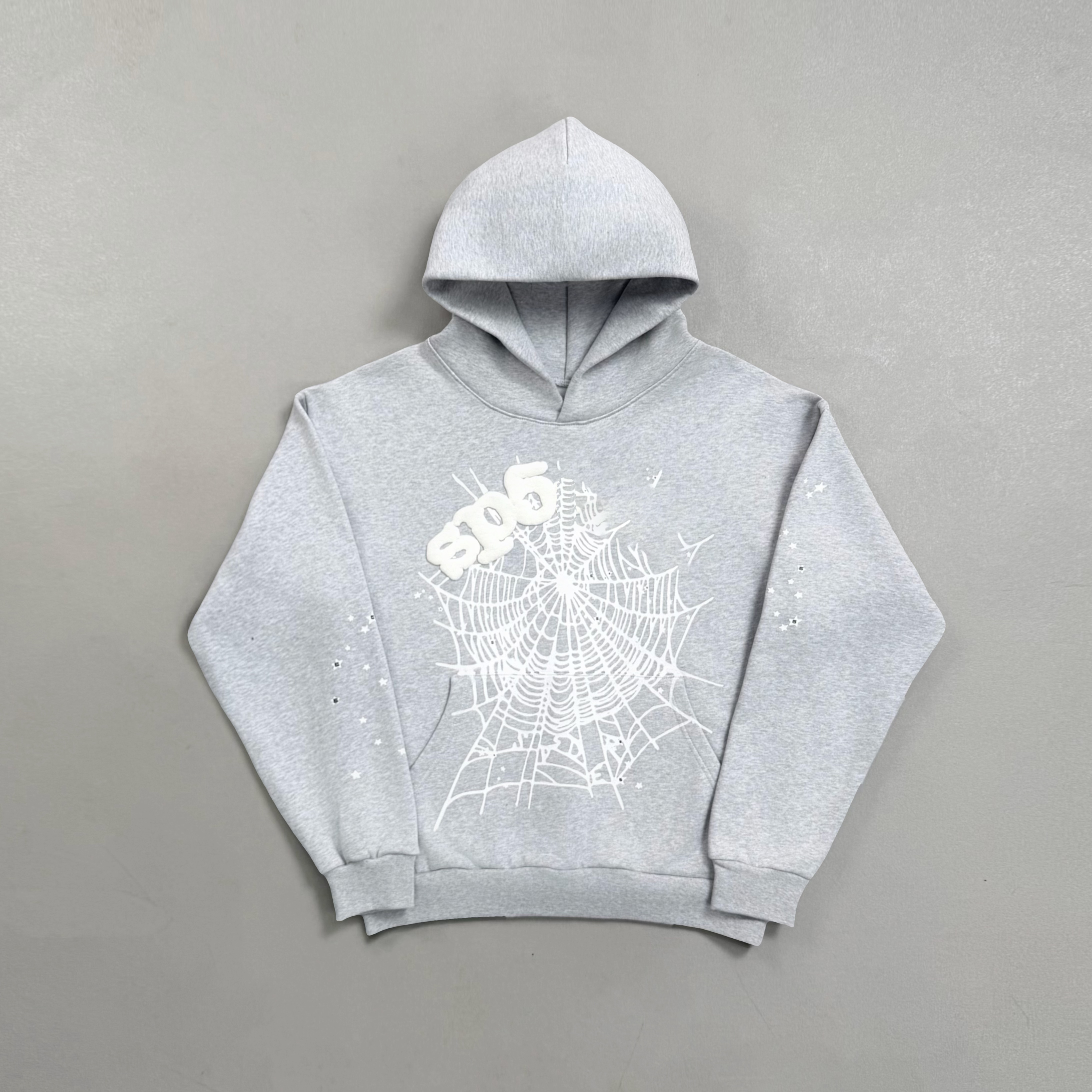 ANGEL KING HOODIE 24SS V2 BLACK 蜘蛛帽衫连帽卫衣
