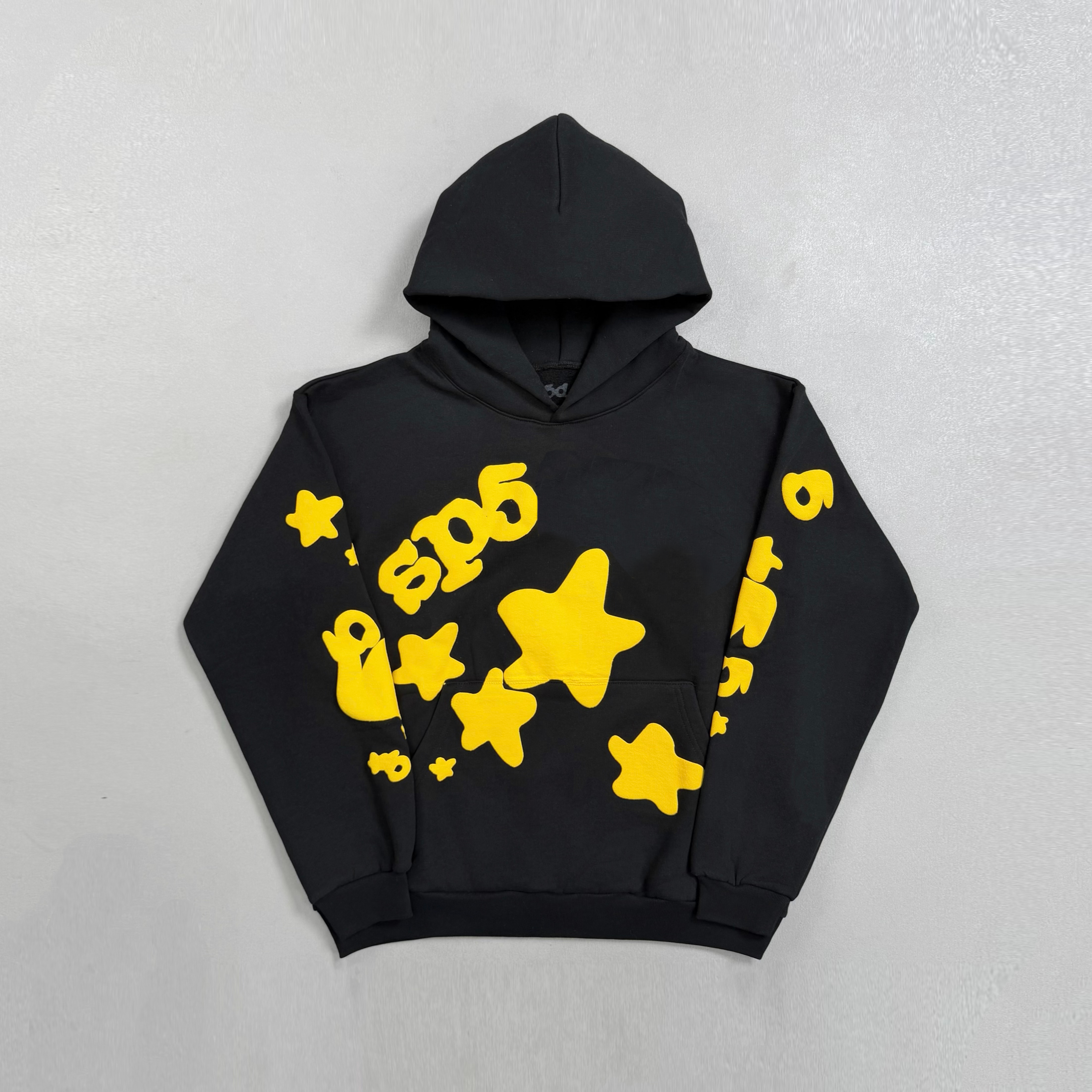 ANGEL KING HOODIE 24SS V2 BLACK 蜘蛛帽衫连帽卫衣