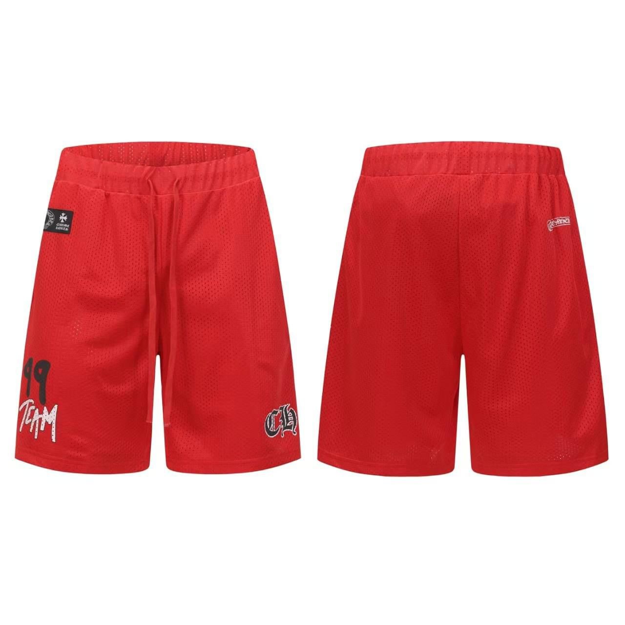 Chrome Hearts Jersey Shorts - Red