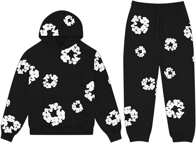 Denim Tears Tracksuit  "Black/White"