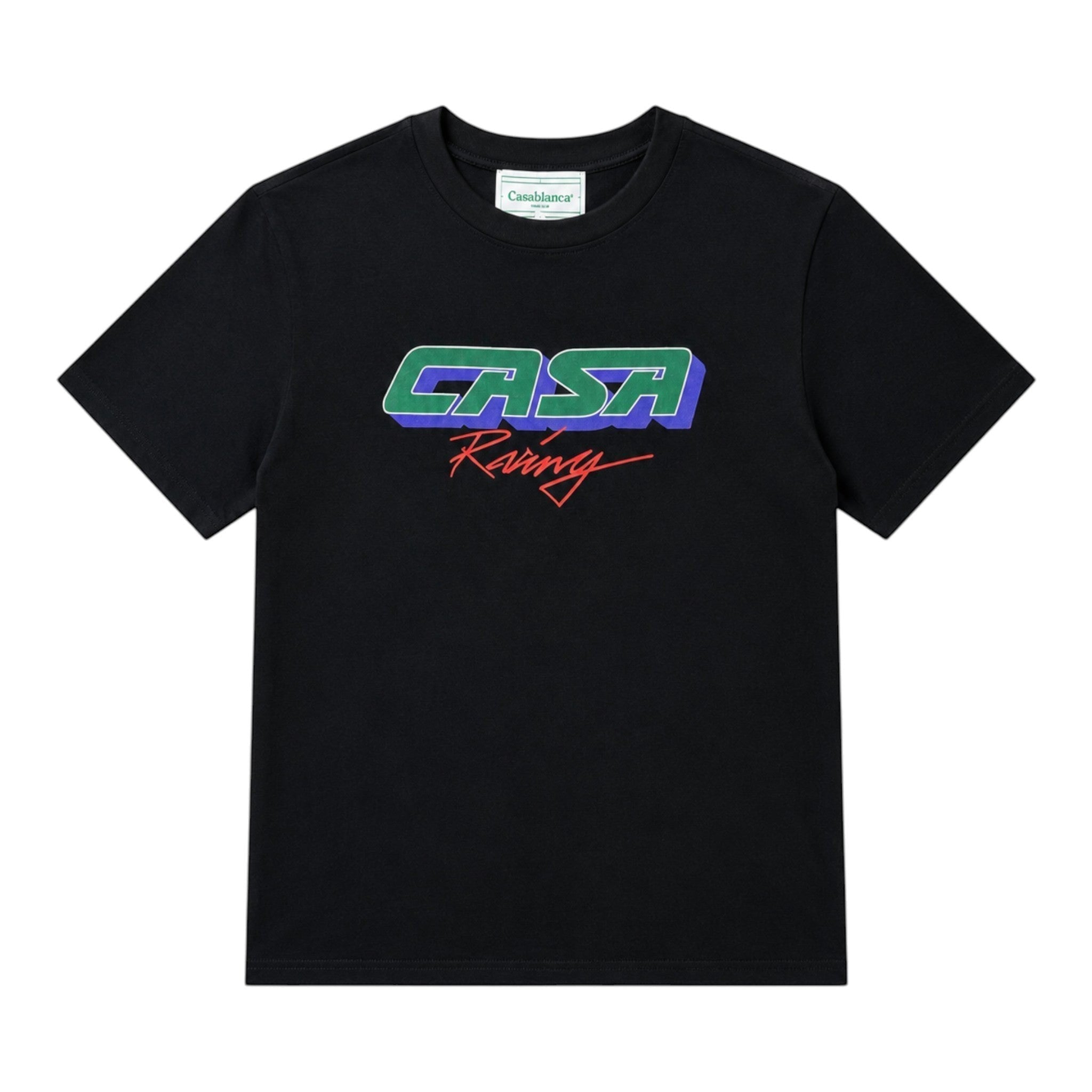 Casablanca Casa Racing 3D Printed Oversized T-Shirt
