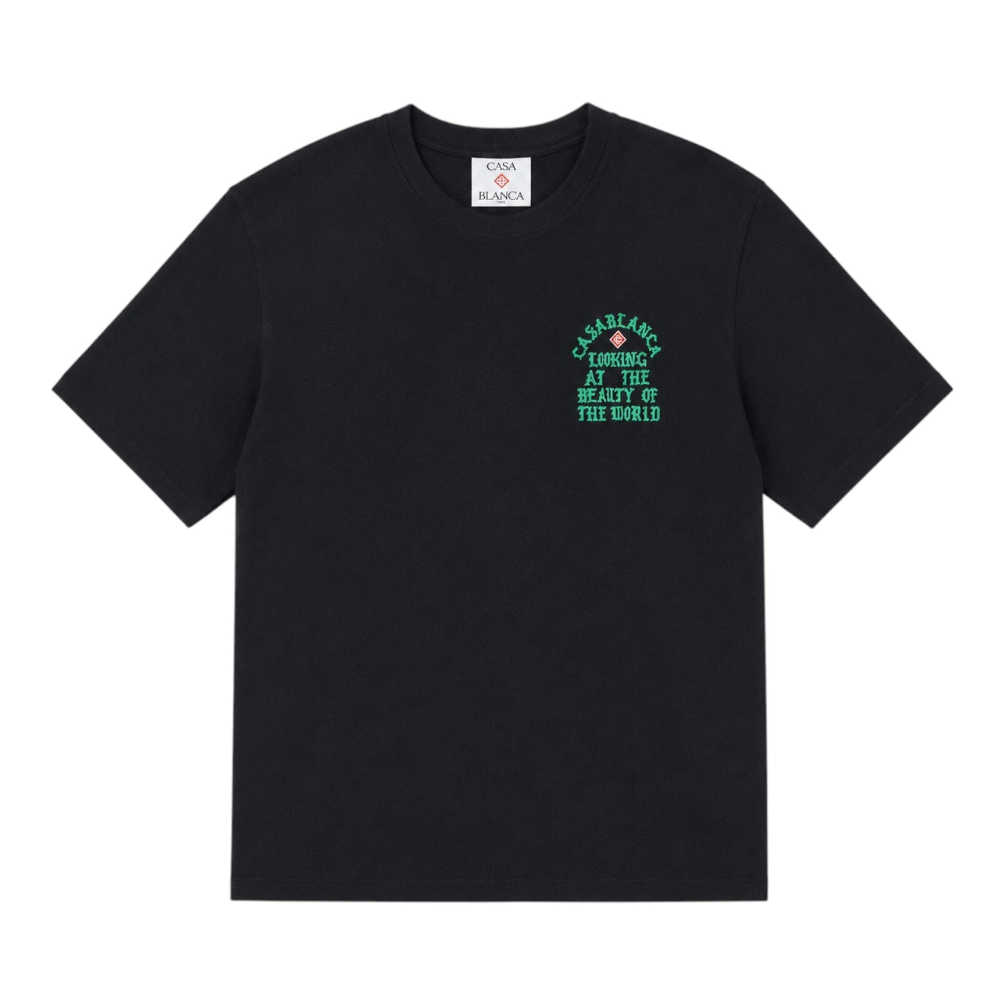Casablanca Looking at the Beauty of the World Printed T-Shirt