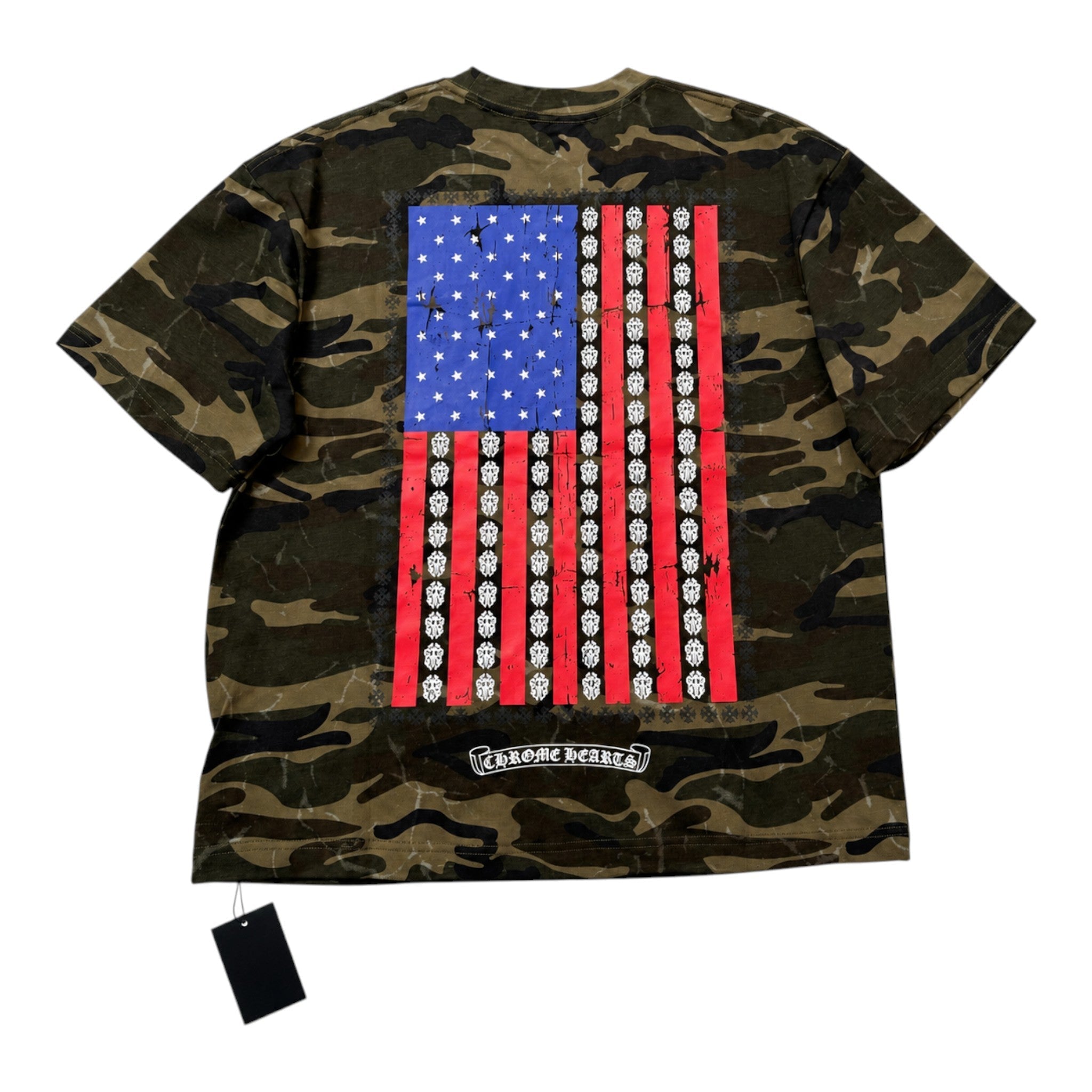 CH Camo American Flag Short-Sleeve T-Shirt