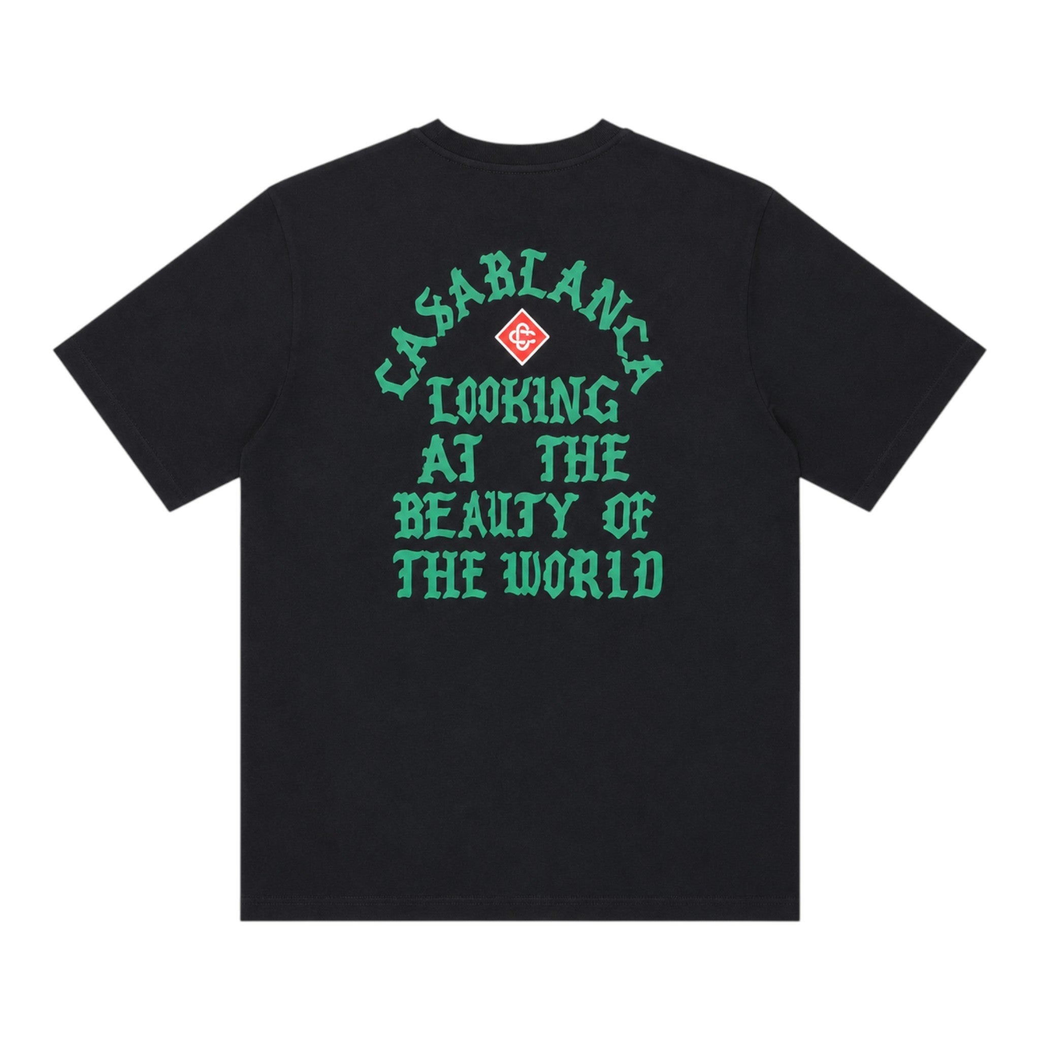 Casablanca Looking at the Beauty of the World Printed T-Shirt