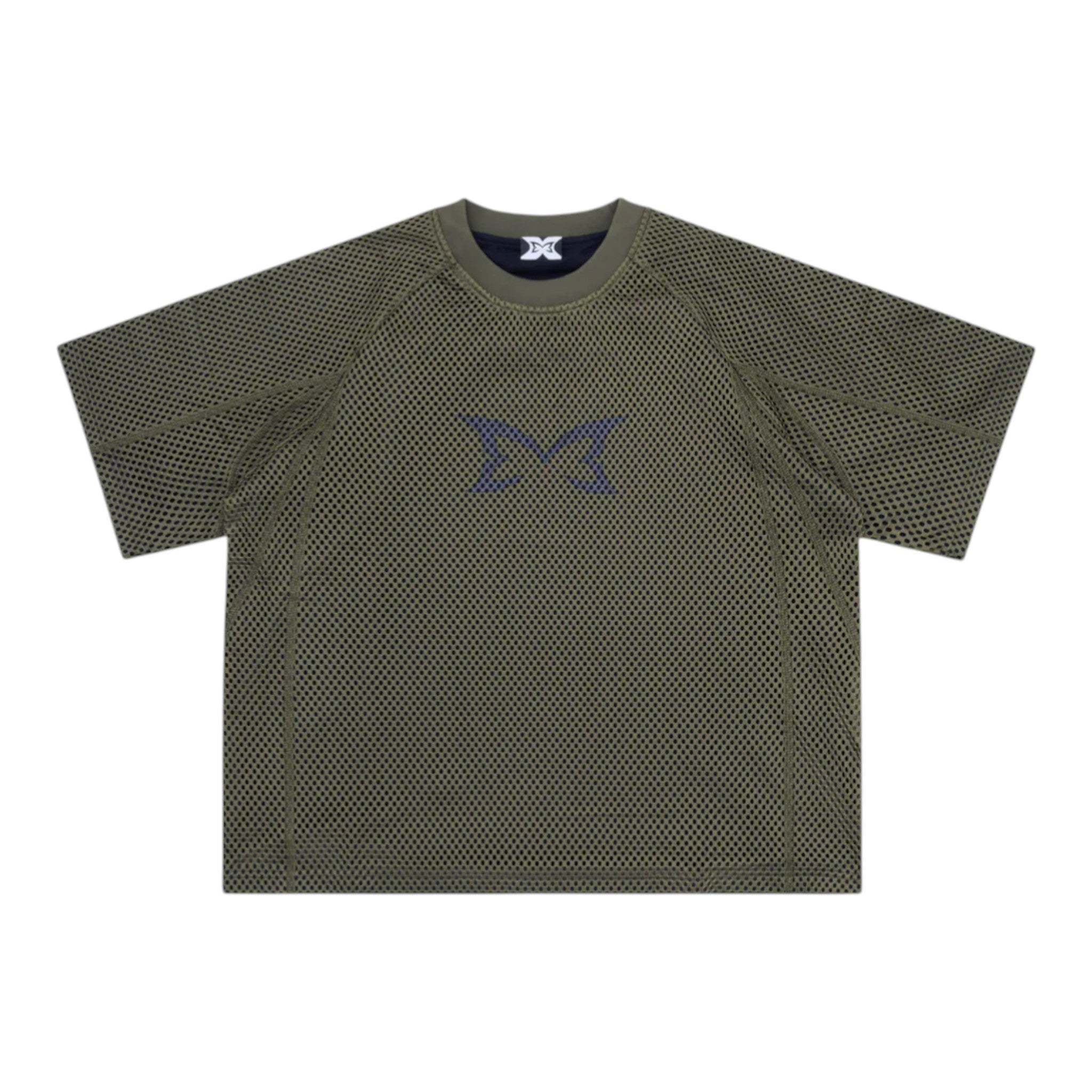 OFFCODE ARCHIVE USA Men's Layered Mesh Jersey Black
