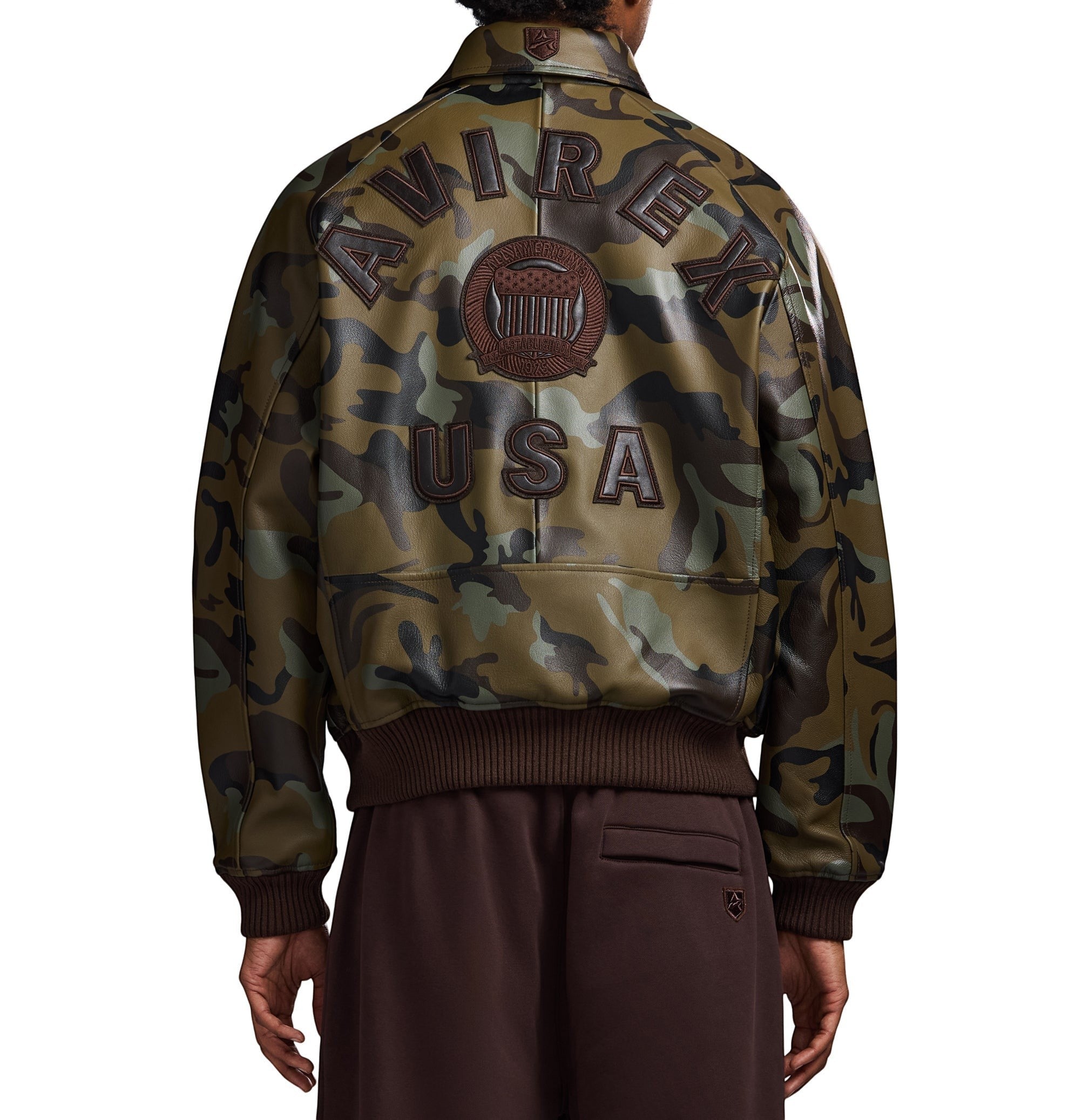 Avirex Limited Edition Camo Icon Jacket