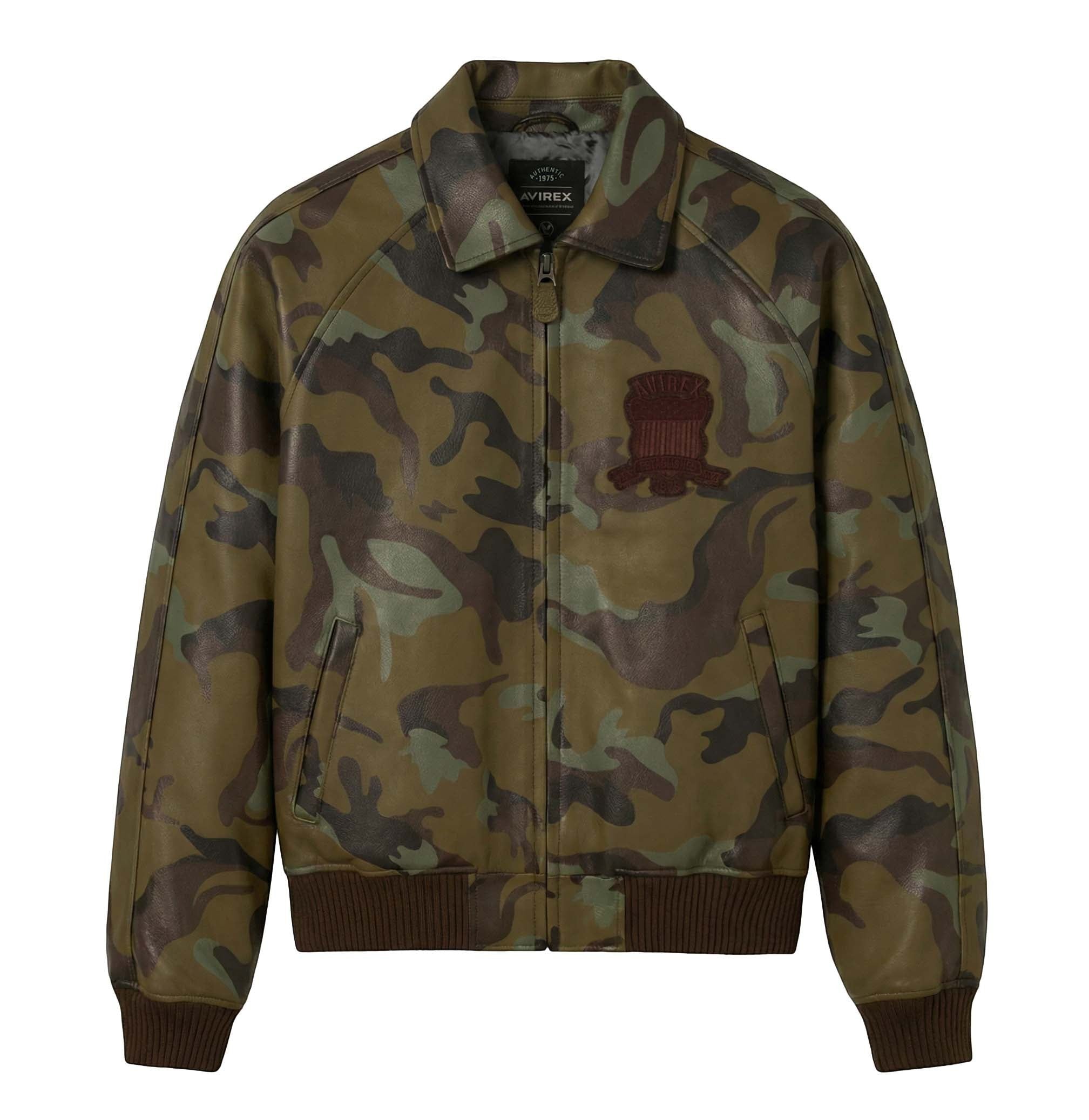 Avirex Limited Edition Camo Icon Jacket
