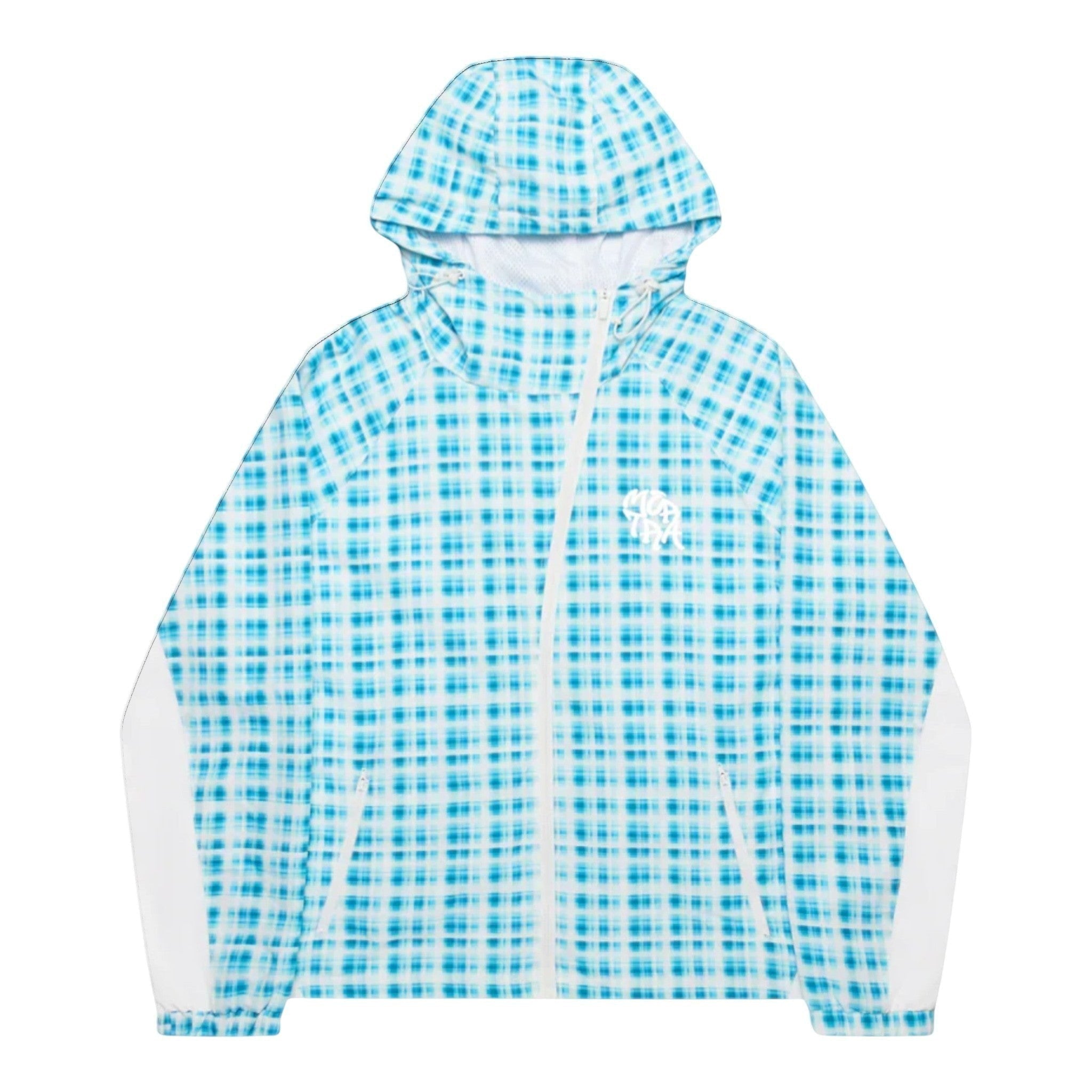 OFFCODE ARCHIVE USA Men's Asymmetrical Plaid Softshell Jacket