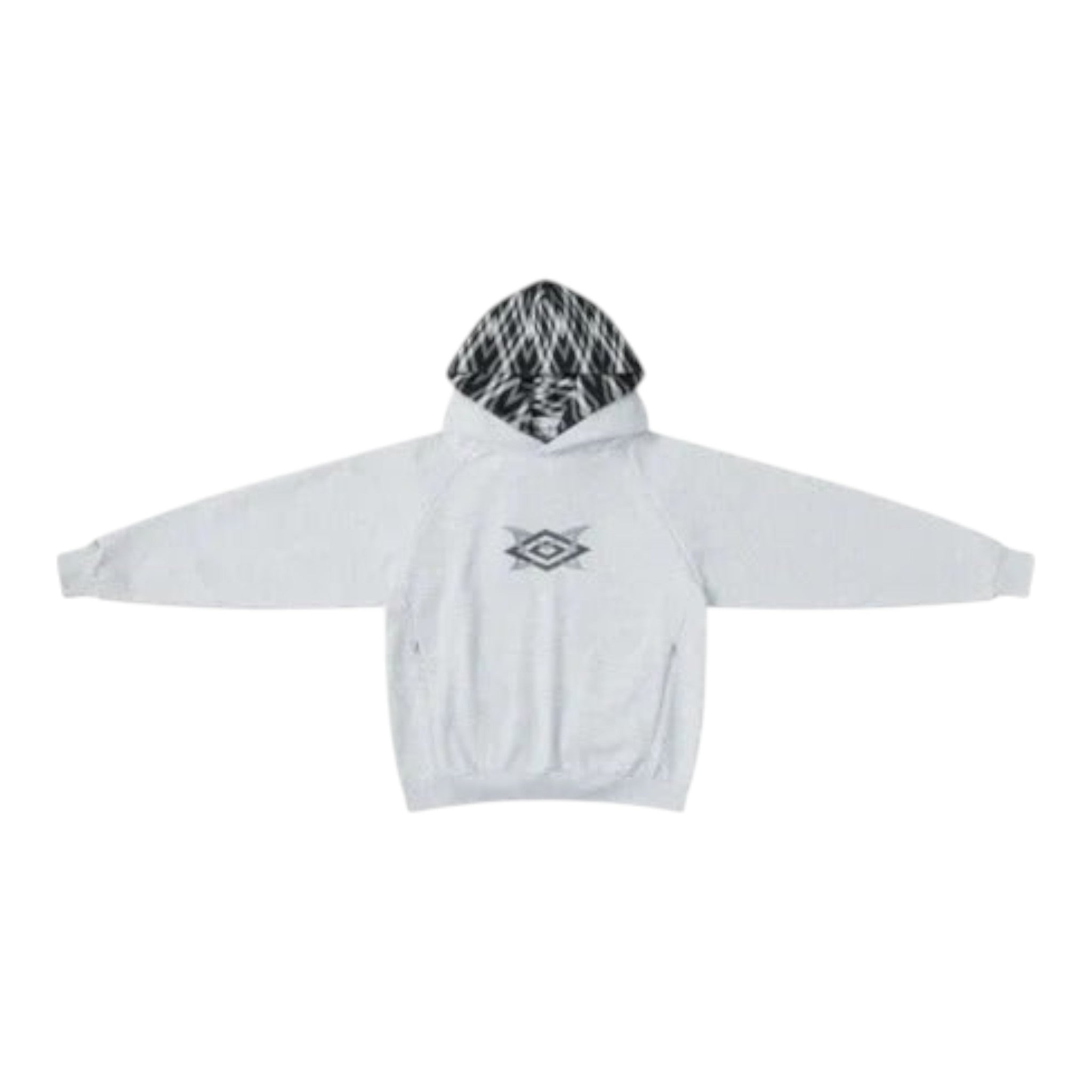 OFFCODE ARCHIVE USA Men's MERTRA x Umbro Warm Up Hoodie Grey