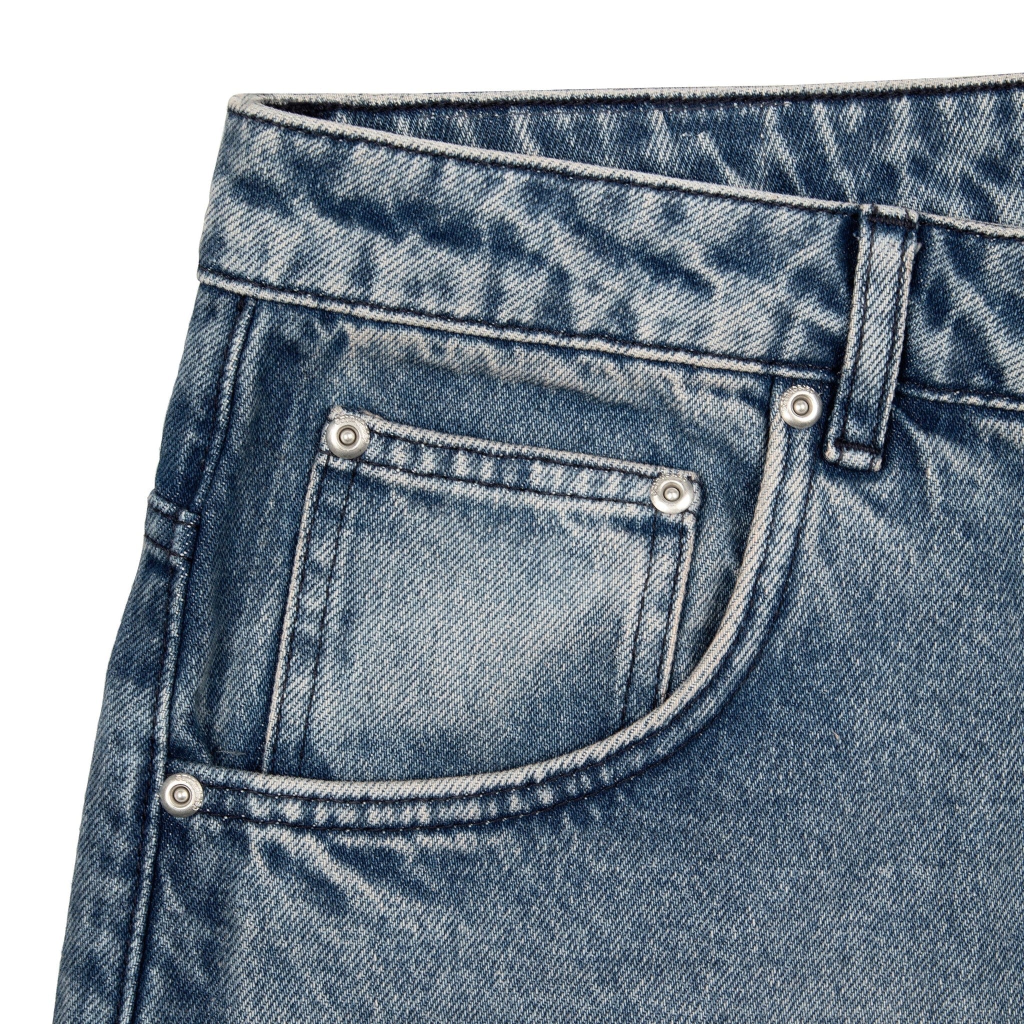 OFFCODE ARCHIVE USA Men's Gallery Washed Denim Jeans Indigo