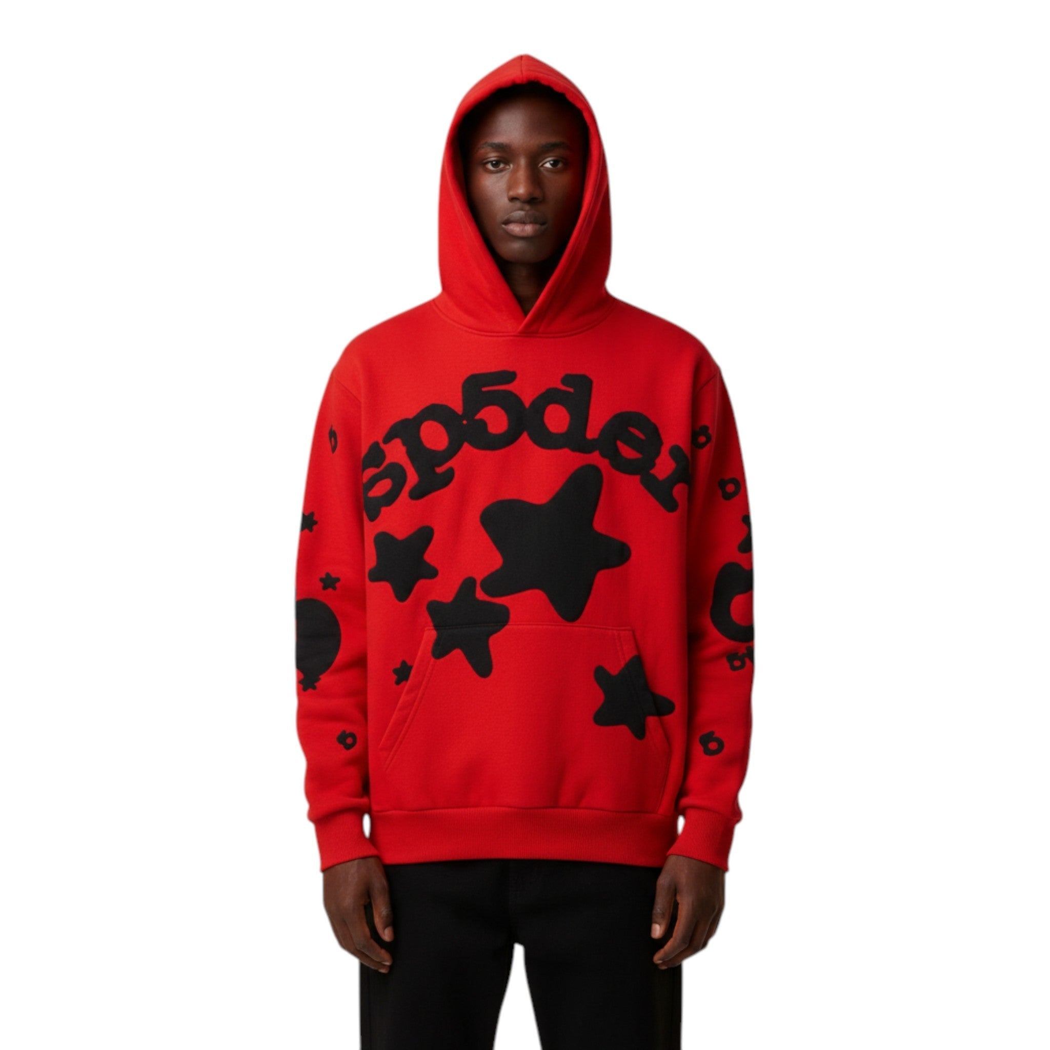 Sp5der Beluga Hoodie Red