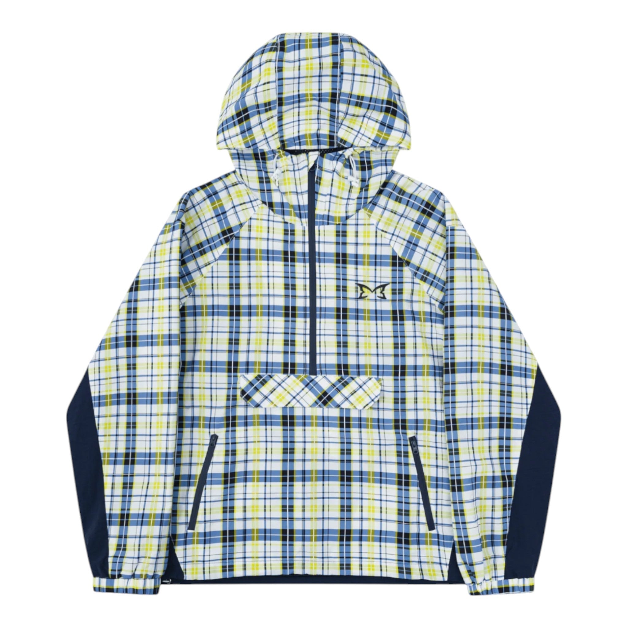 OFFCODE ARCHIVE USA Men's Plaid Softshell Jacket Yellow Blue