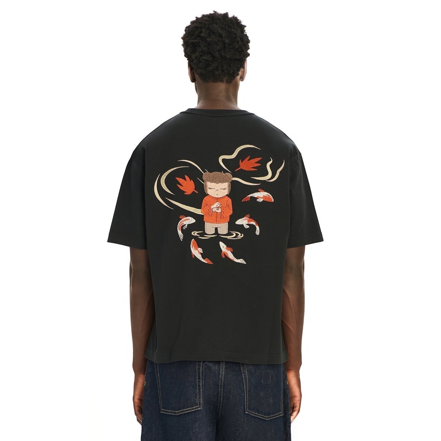 OFFCODE ARCHIVE USA Men's Koi T-Shirt Black