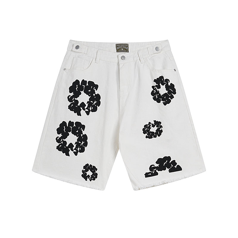 Denim Tears Jeans Shorts - White