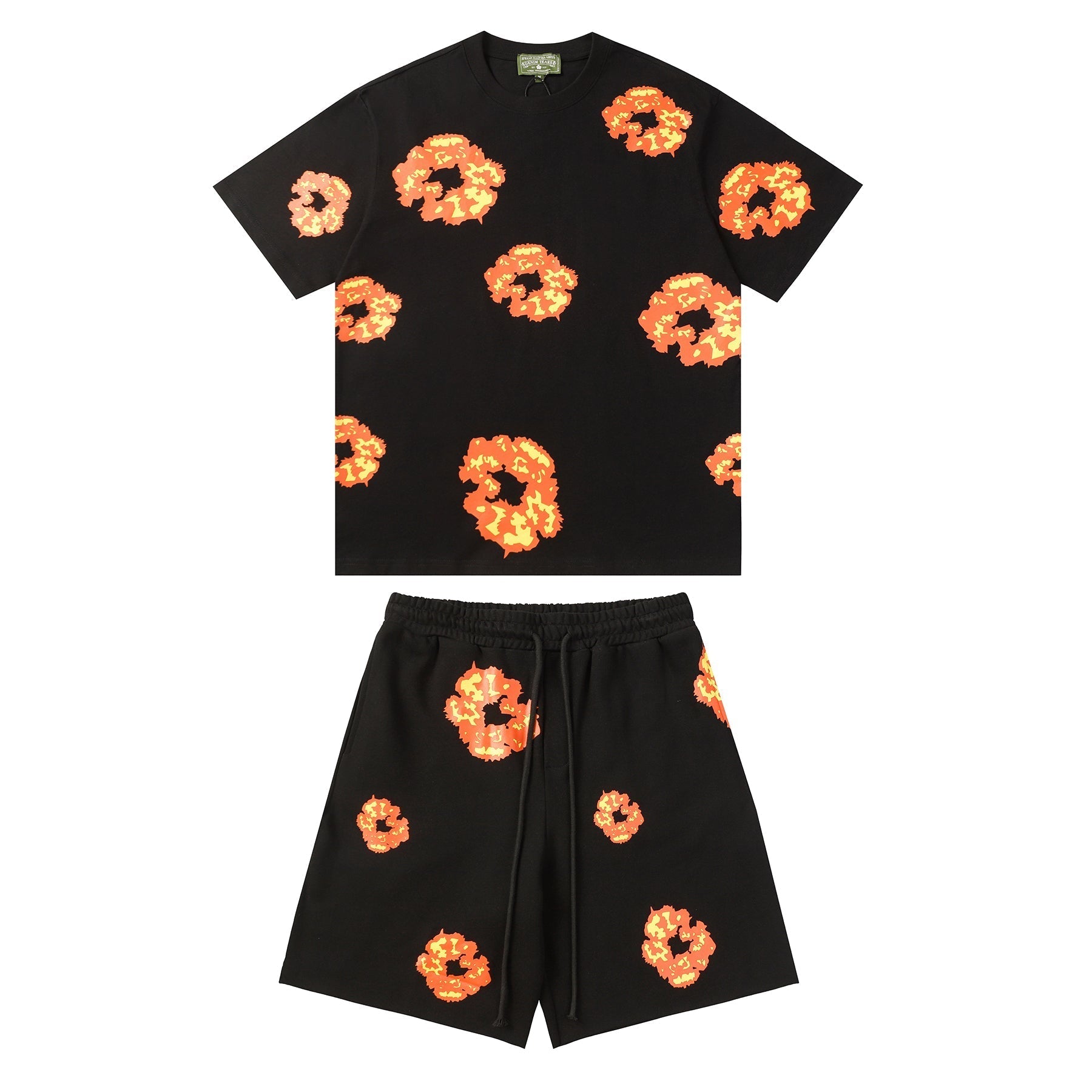 Denim Tears Short Set - Black