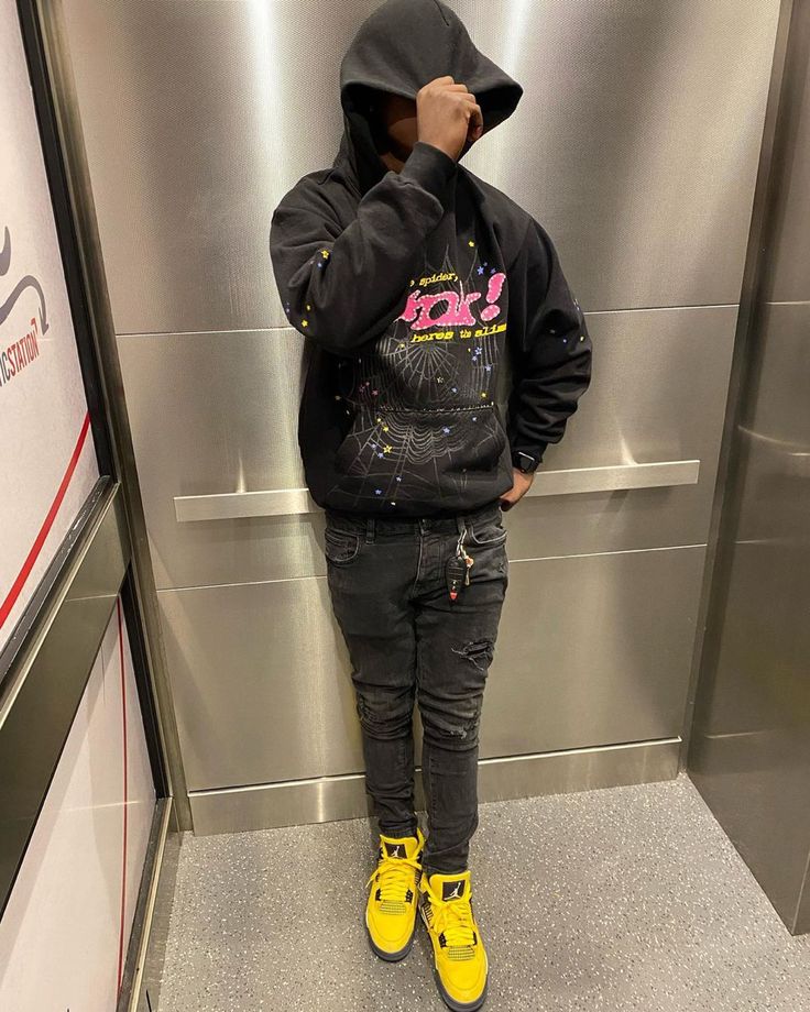 Sp5der PINK WEB Hoodie