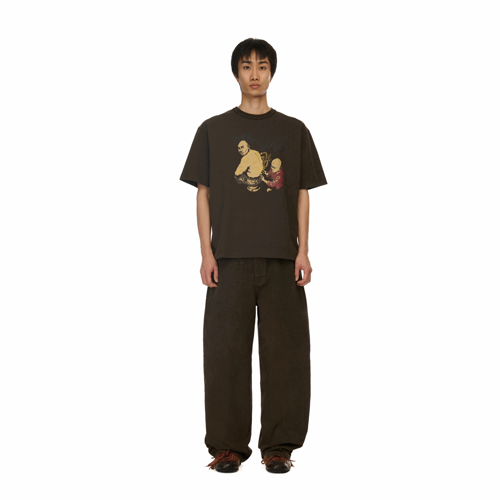 OFFCODE ARCHIVE USA Men's Yakuza T-Shirt Dark Brown